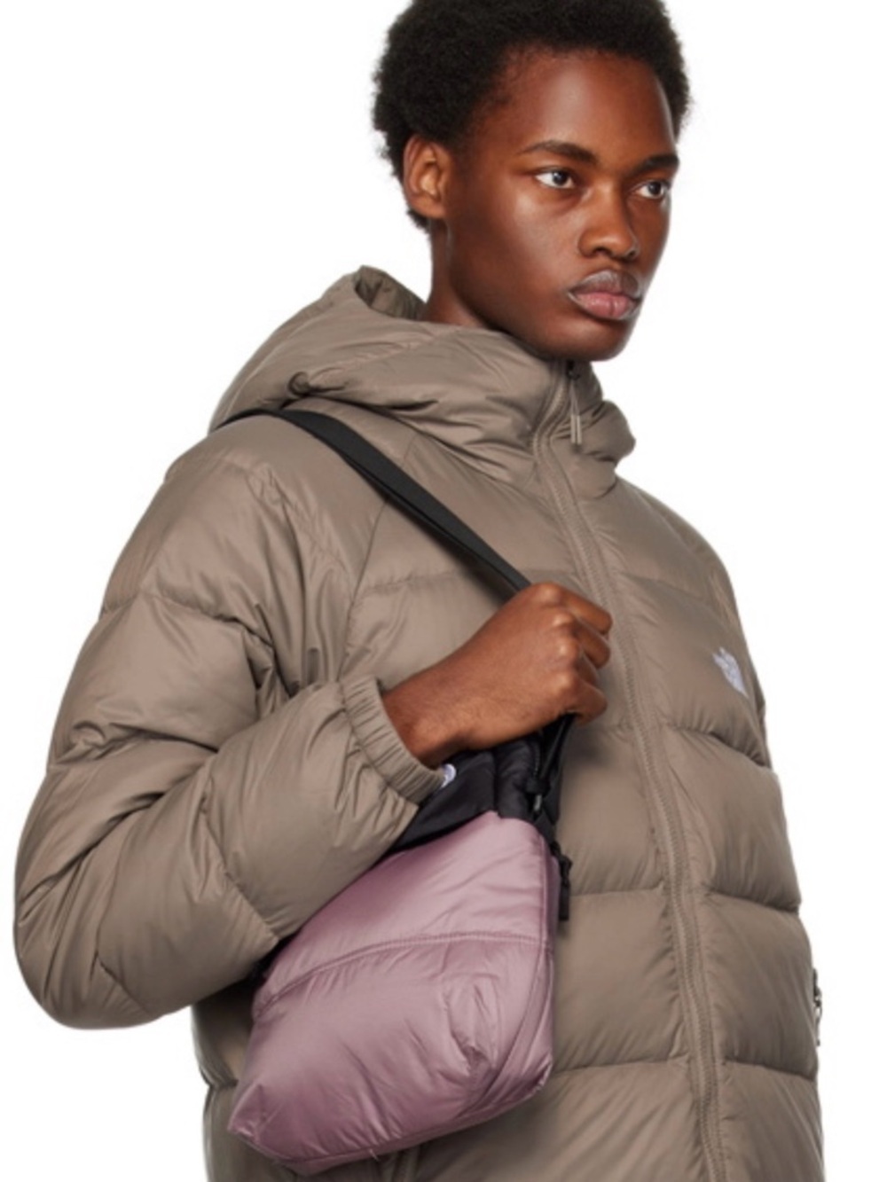 The North Face Text Graphic Print — Brown & Off-White - Picture 2 of 4